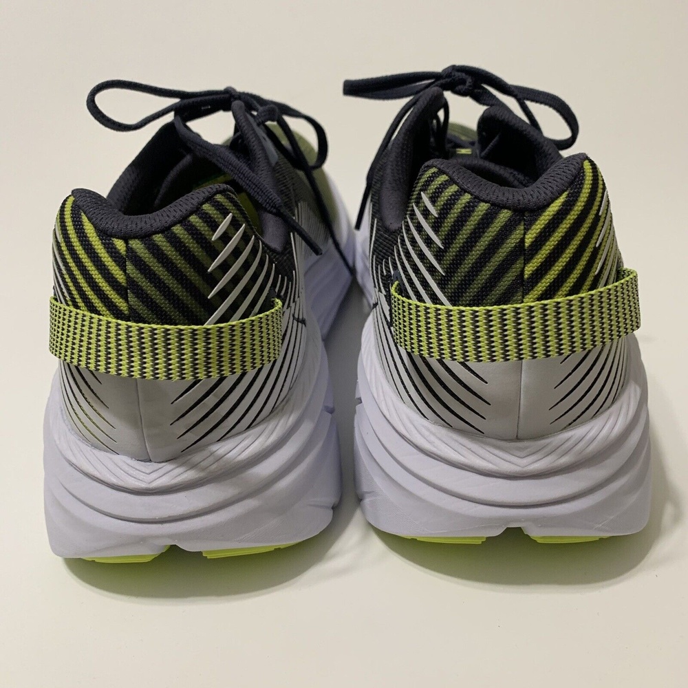 Hoka One One Rincon 2 Black Yellow Mens Running Shoes 1110514 Mens Size 11.5 - Picture 4 of 9